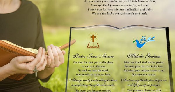 Pastor and Wife Anniversary Poems – Pastor-Gifts.com