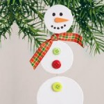 Homemade Pastor Christmas Gifts Ideas for Kids-Snowmen Craft