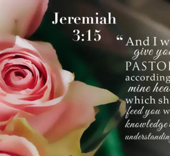 pastor anniversary scriptures
