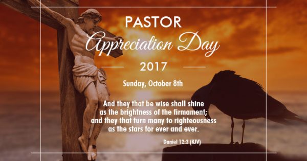Pastor Appreciation Day/Month